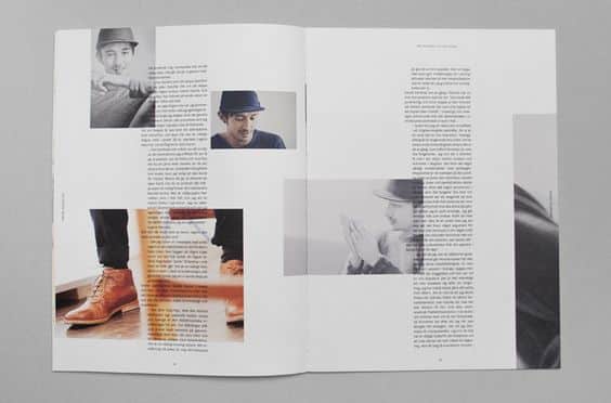 طراحی یونفرم مجله - فرم کلی نشریه