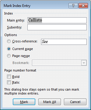 آموزش نمایه در ورد