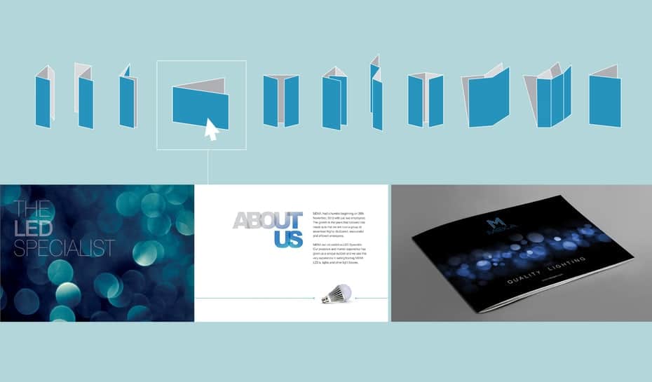 نمونه کار طراحی بروشور