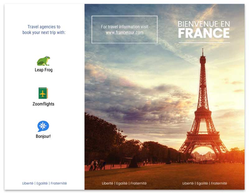 نمونه کار طراحی بروشور