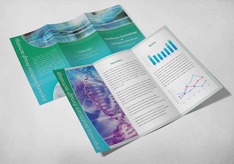 نمونه کار طراحی بروشور