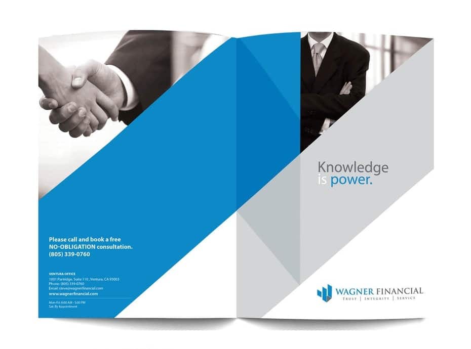 نمونه کار طراحی بروشور